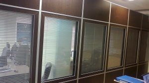 پارتیشن اداری با پرده